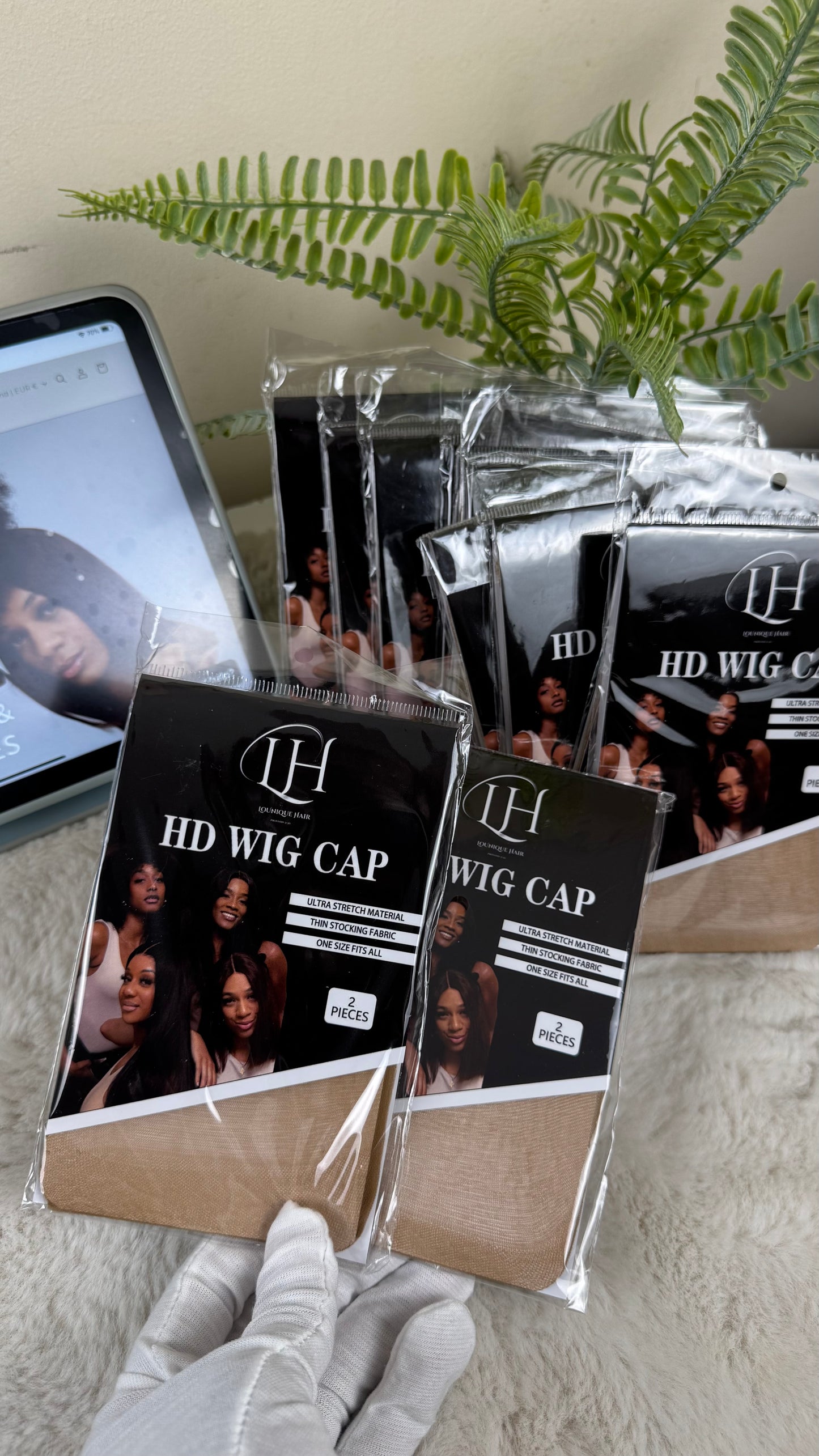 Lounique Hair HD Wig Cap – Exclusive, High-Quality Fit (2 packs)
