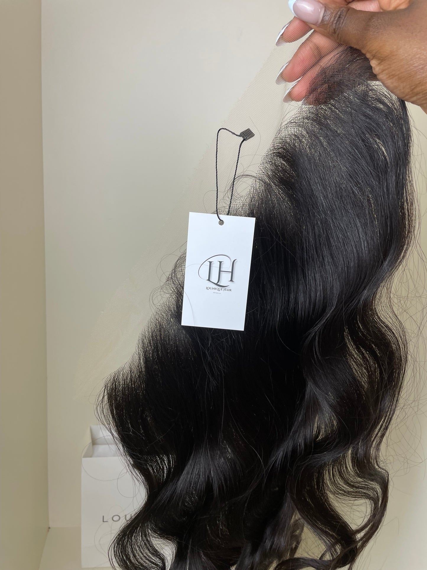 Lounique hair HD Lace frontal #1B
