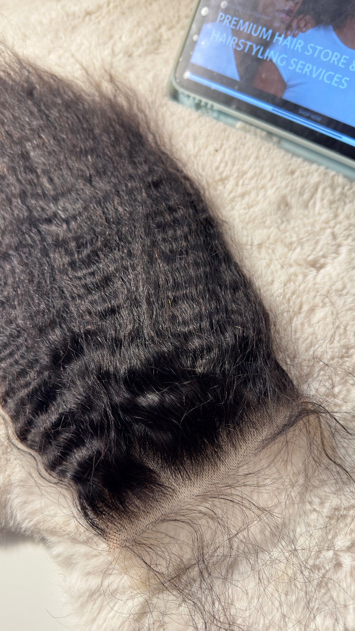 Lounique hair HD Lace Closure #1B