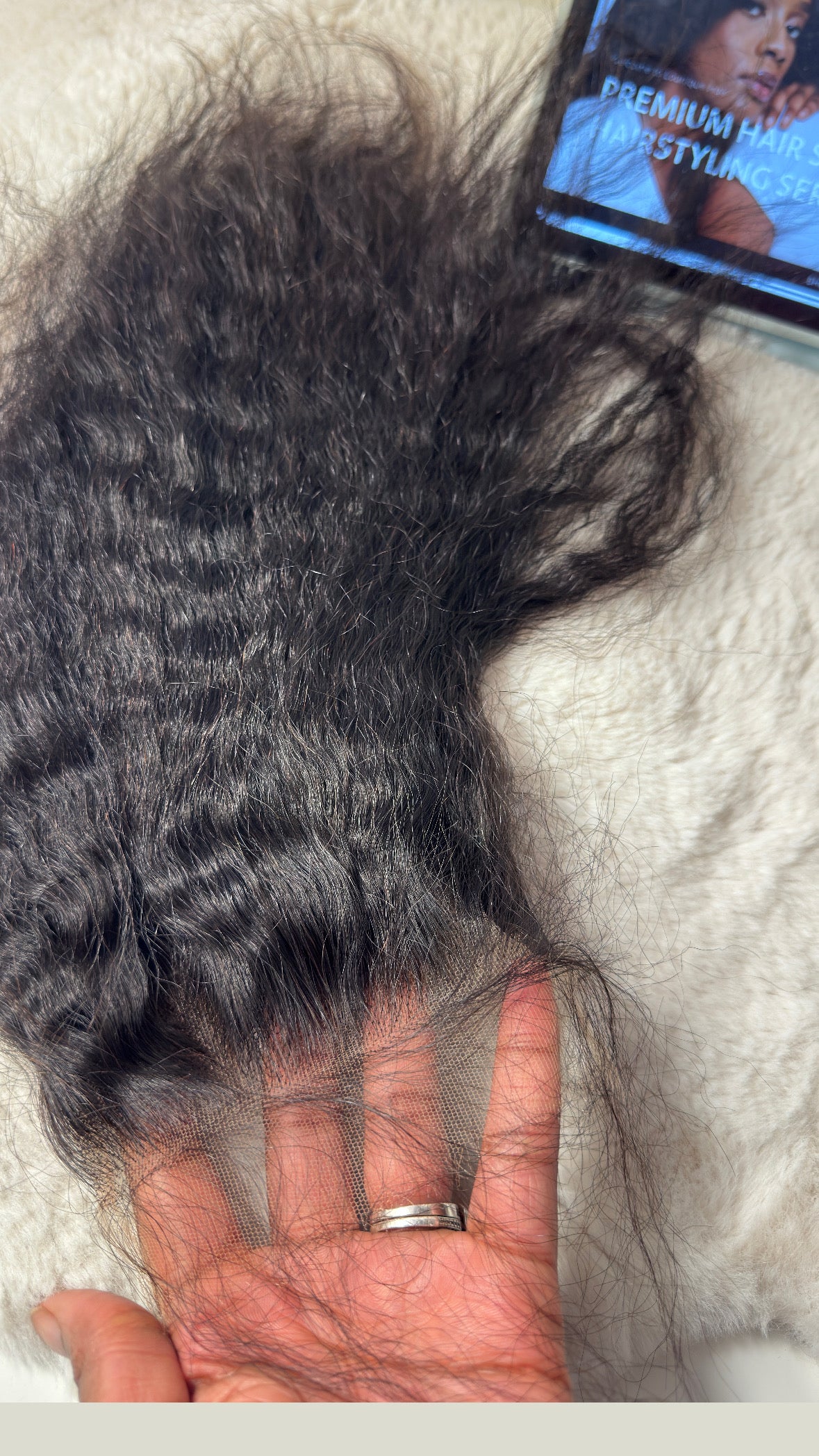 Lounique hair HD Lace Closure #1B