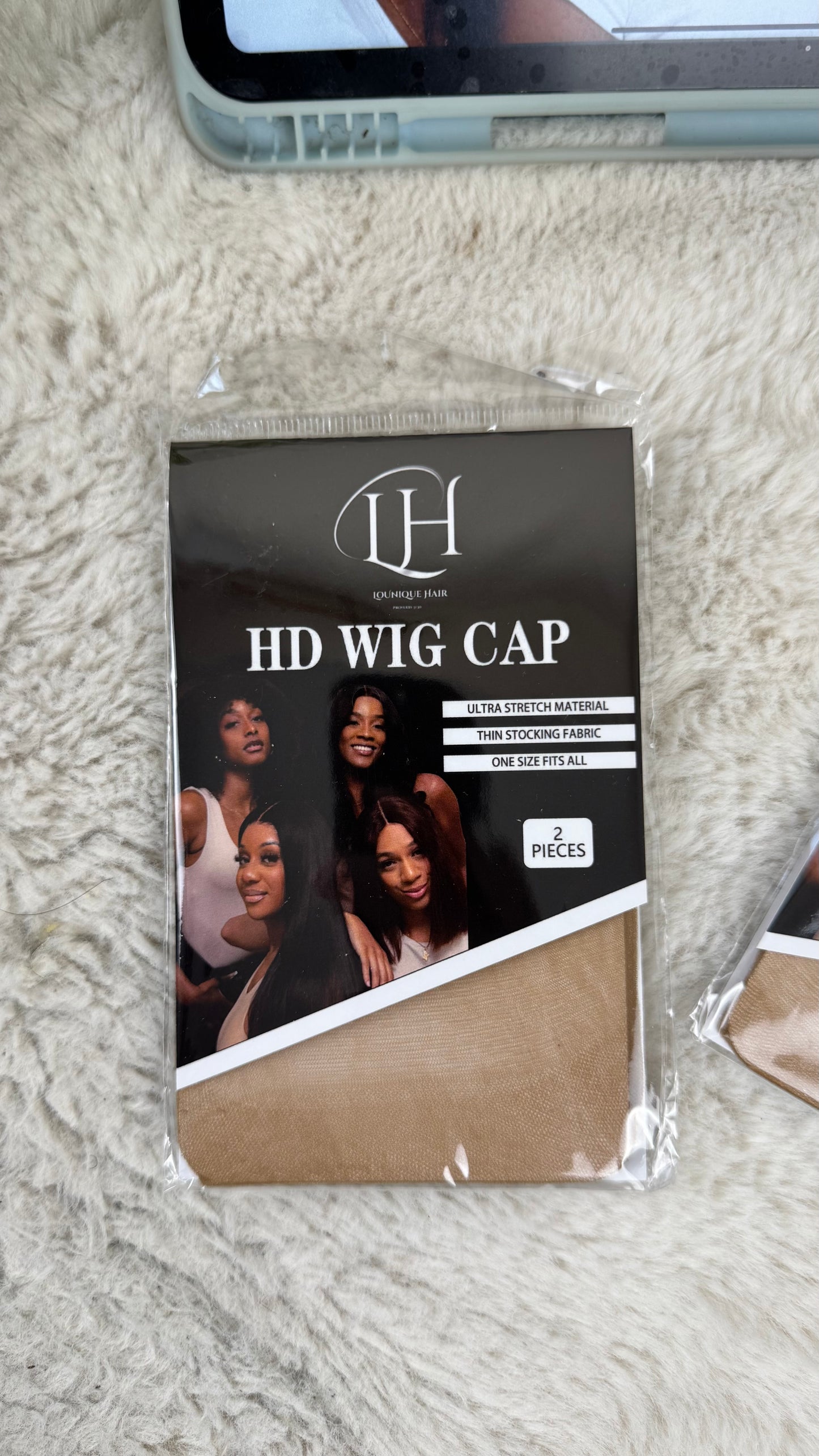 Lounique Hair HD Wig Cap – Exclusive, High-Quality Fit (2 packs)