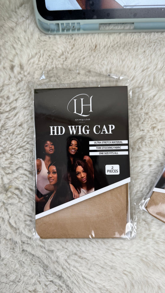 Lounique Hair HD Wig Cap – Exclusive, High-Quality Fit (2 packs)