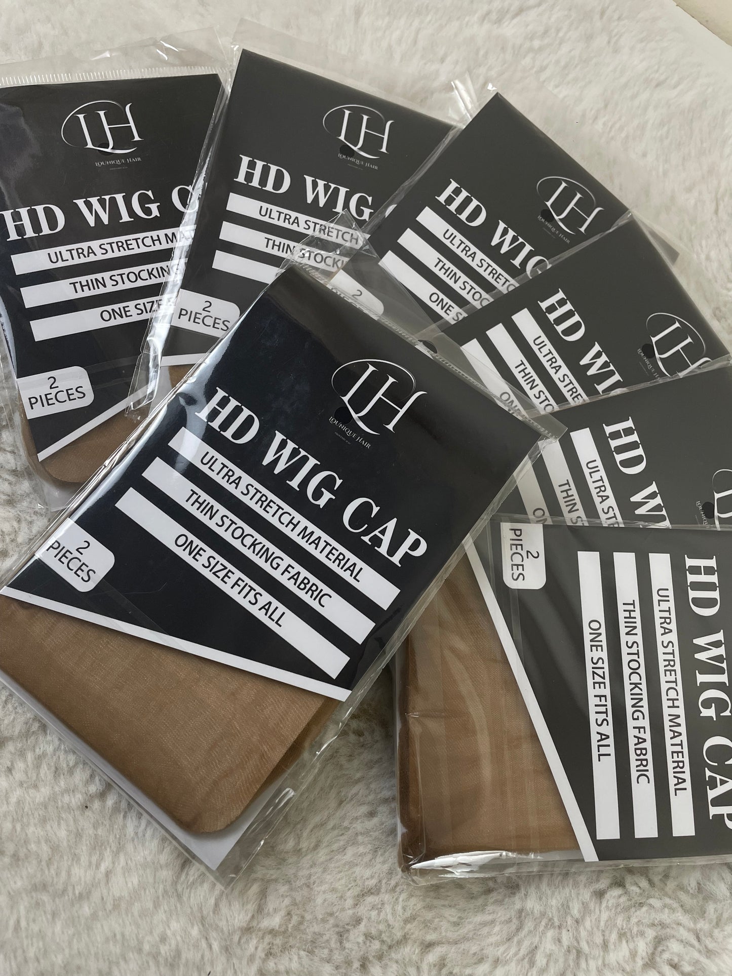 Lounique Hair HD Wig Cap – Exclusive, High-Quality Fit (2 packs)