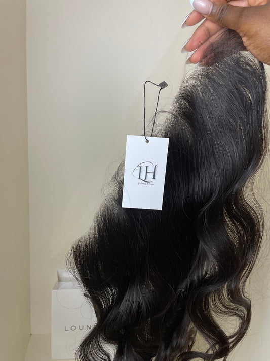 Lounique hair HD Lace frontal #1B