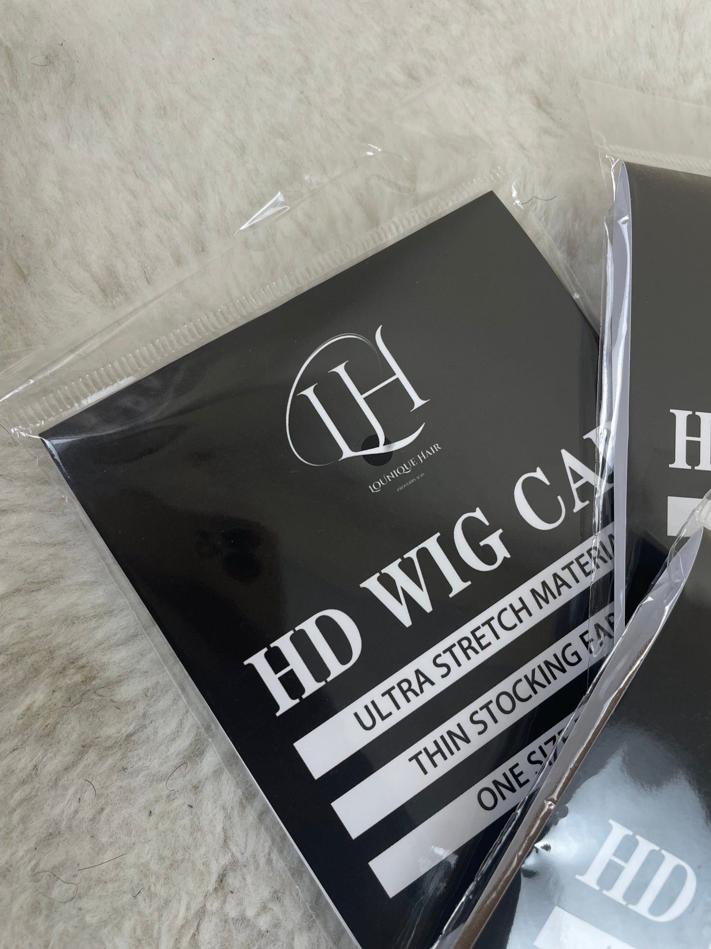 Lounique Hair HD Wig Cap – Exclusive, High-Quality Fit (2 packs)