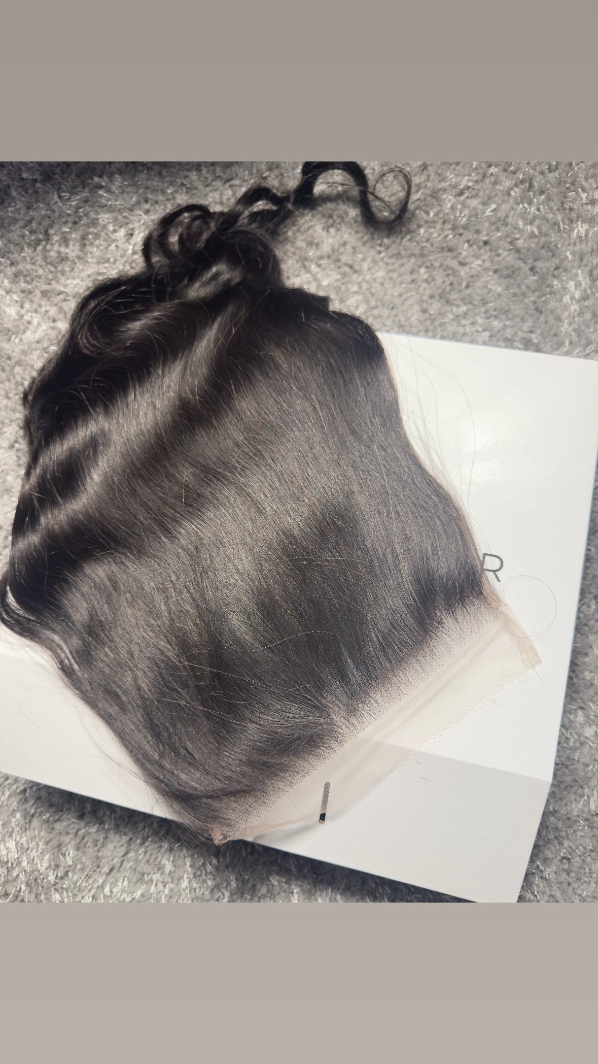 Lounique hair HD Lace Closure #1B