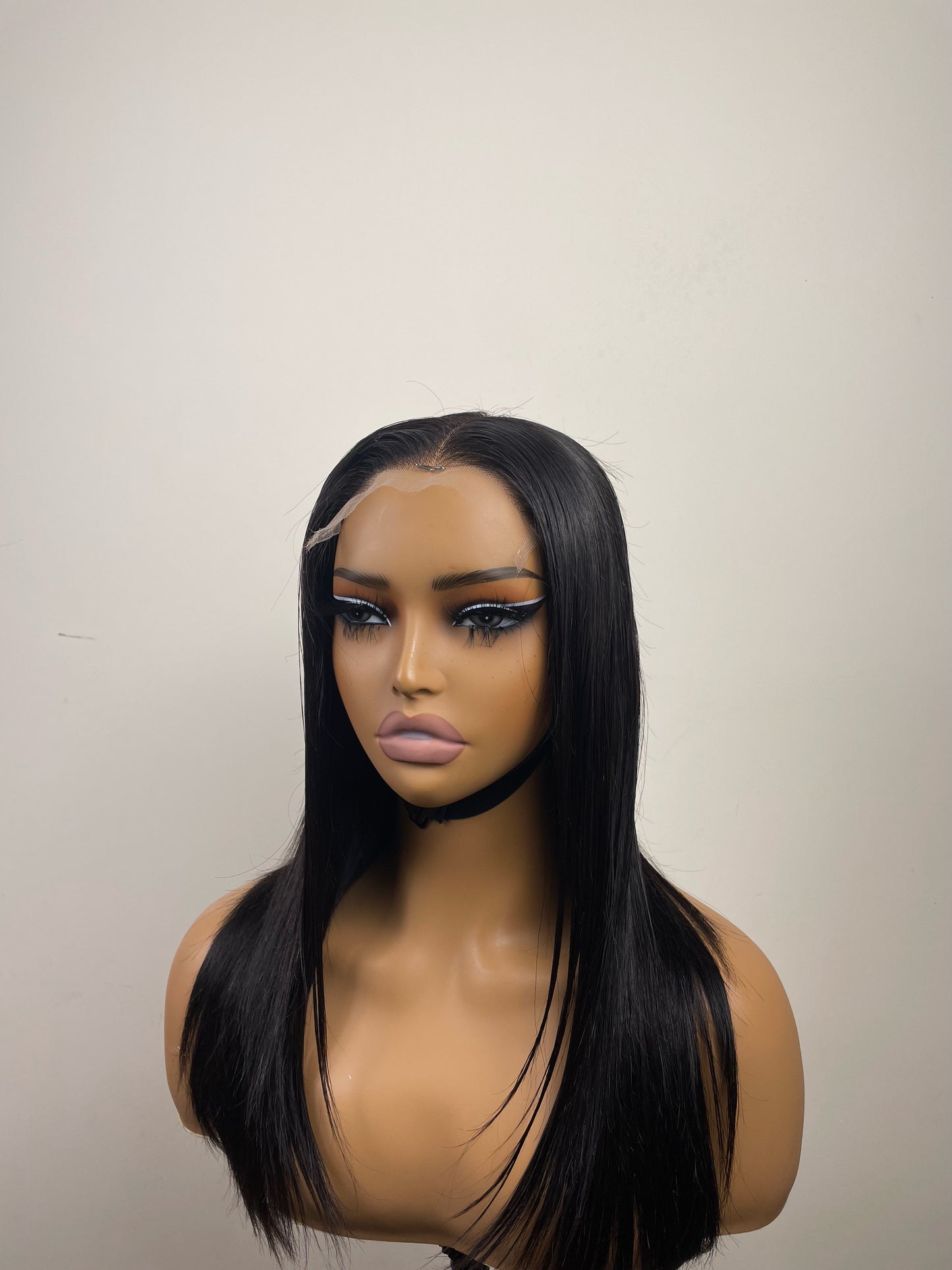 Buremese Virgin HD Lace wig straight #1B