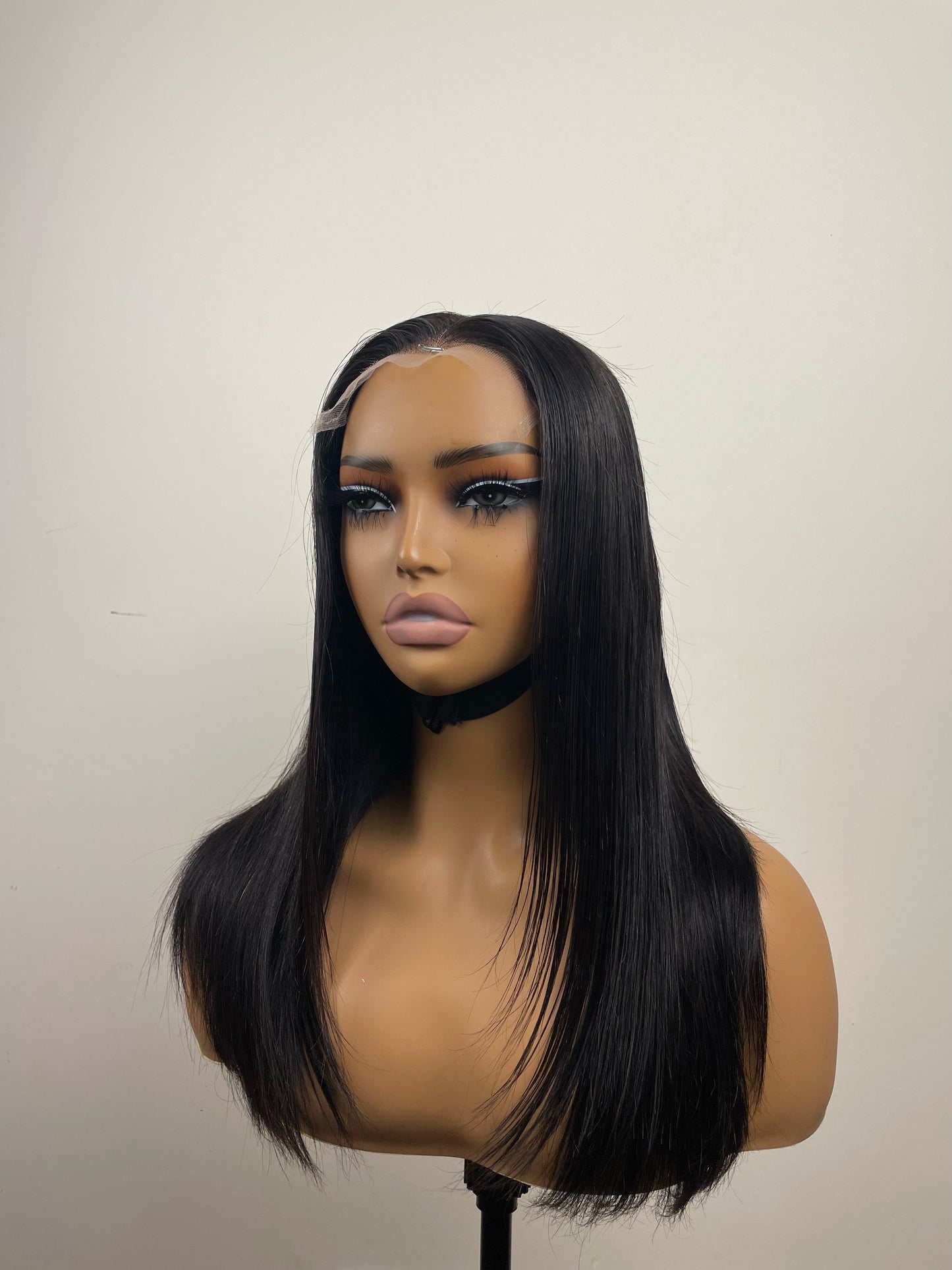 Buremese Virgin HD Lace wig straight #1B