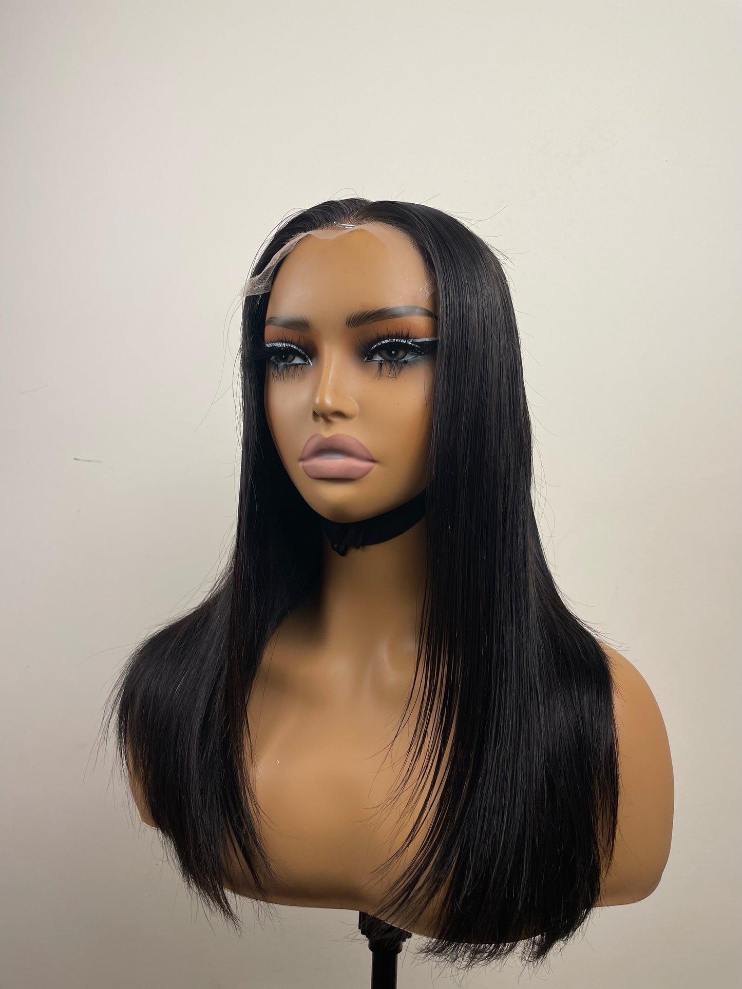 Buremese Virgin HD Lace wig straight #1B