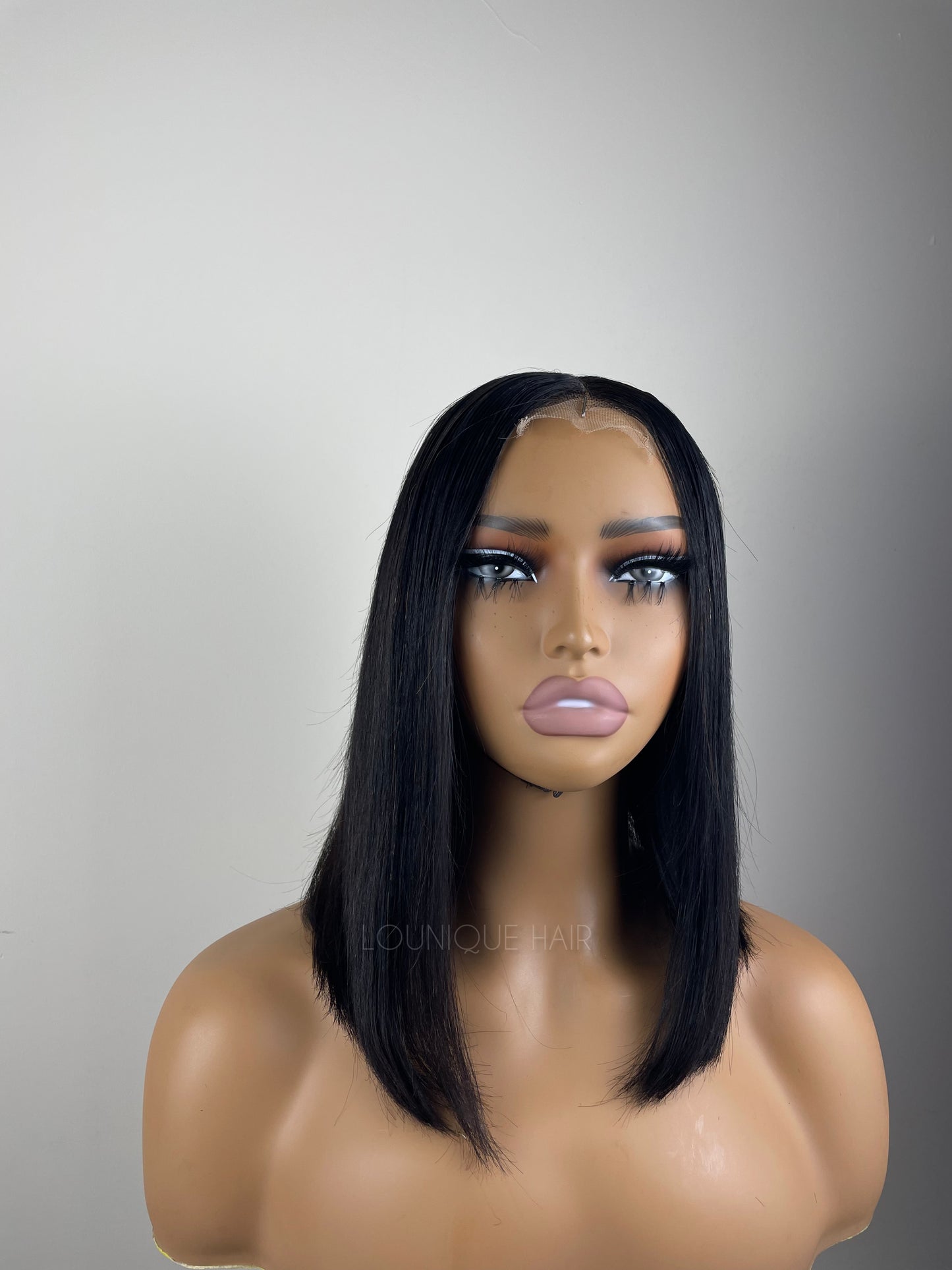 Buremese Virgin HD Lace wig straight #1B